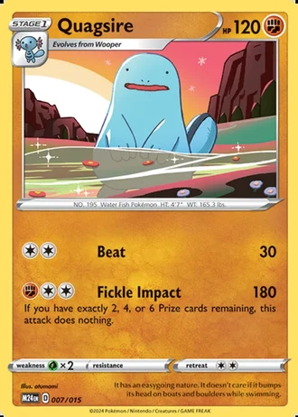 Quagsire #7 — McDonald's Collection 2024