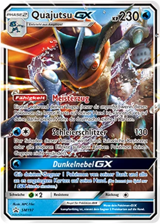 Quajutsu GX SM197 — Sonne & Mond Promos