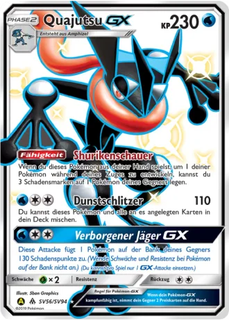 Quajutsu GX SV56/94 — Schillernde Schatzkammer (Verborgenes Schicksal)