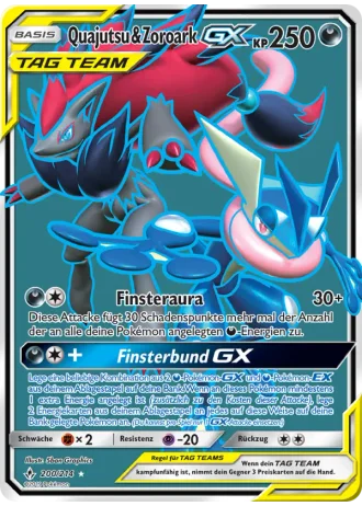 Quajutsu & Zoroark GX #200/214 — Kräfte im Einklang