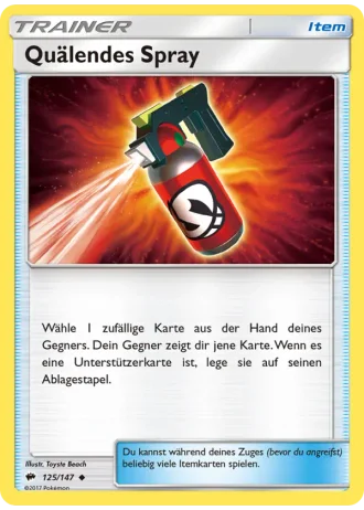 Quälendes Spray #125/147 — Nacht in Flammen