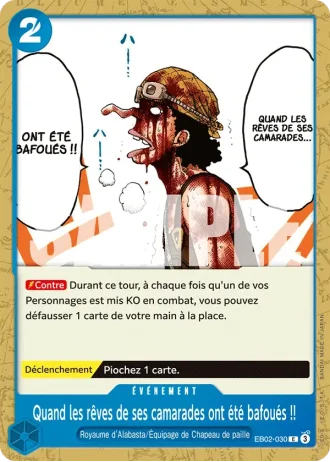 Quand les rêves de ses camarades ont été bafoués !! (EB02-030) — Anime 25th Collection (EB02)
