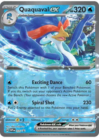 Quaquaval ex #035 — Scarlet & Violet Promos