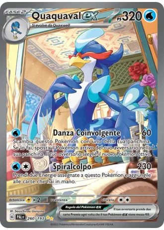 Quaquaval ex #260/193 — Evoluzioni a Paldea