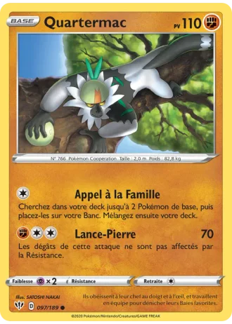 Quartermac #97/189 — Ténèbres Embrasées