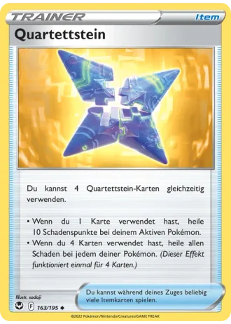 Quartettstein #163/195 — Silberne Sturmwinde