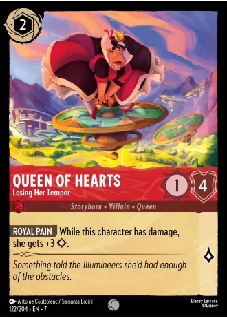 Queen of Hearts - Losing Her Temper #122/204 — Archazia's Island