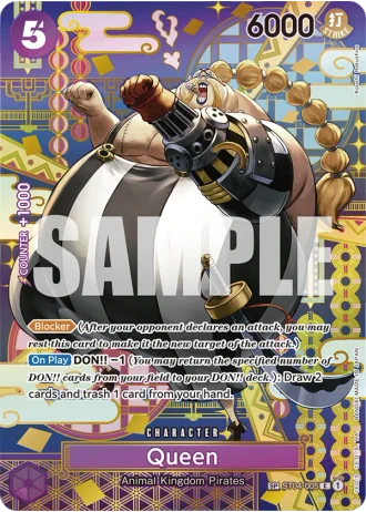 Queen (ST03-004) (Special Rare) — Two Legends (OP08)