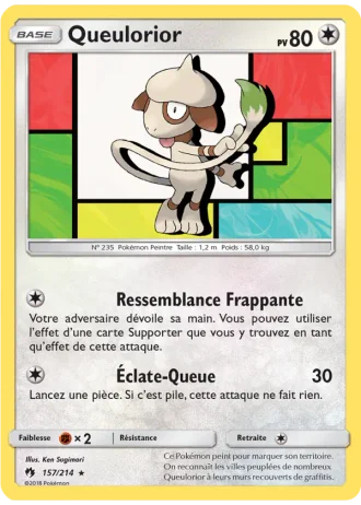Queulorior #157/214 — Tonnerre Perdu