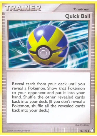 Quick Ball #114/123 — Mysterious Treasures