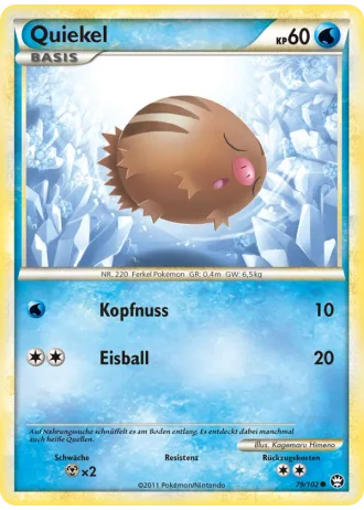Quiekel #79/102 — Triumph