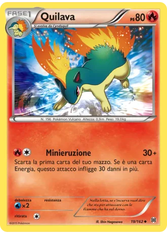 Quilava #19/162 — Turbo Blitz