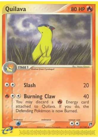 Quilava #51 — Sandstorm