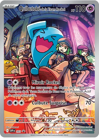 Qulbutoké de la Team Rocket #203 — Écarlate & Violet Promos