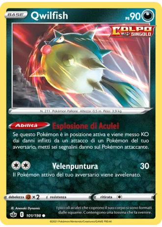 Qwilfish #101/198 — Regno Glaciale