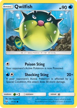 Qwilfish #21 — Shining Legends