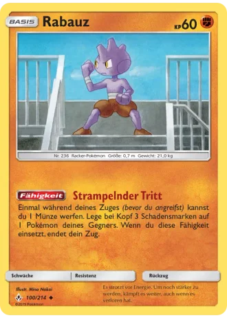 Rabauz #100/214 — Kräfte im Einklang