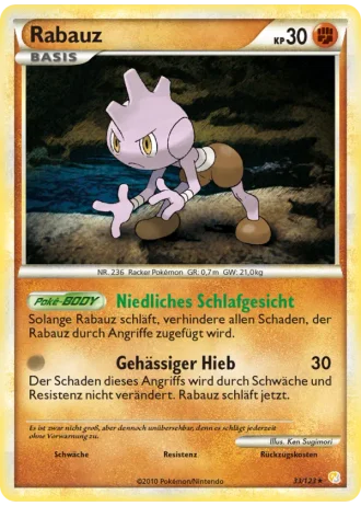 Rabauz #33 — HeartGold SoulSilver