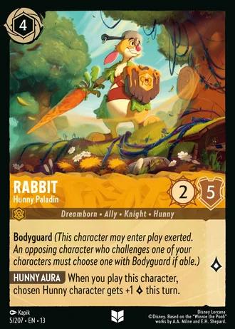 Rabbit - Hunny Paladin #5/261 — Attack of the Vine!
