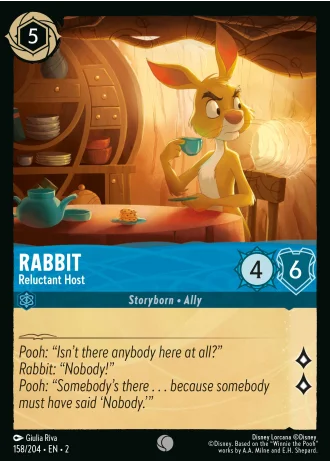 Rabbit - Reluctant Host #158/204 — Rise of the Floodborn