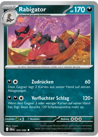 Rabigator #059/86 — Schwarze Blitze