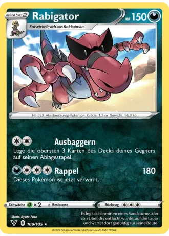 Rabigator #109/185 — Farbenschock