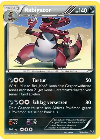 Rabigator #71/146 — XY