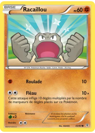 Racaillou #43/83 — Générations