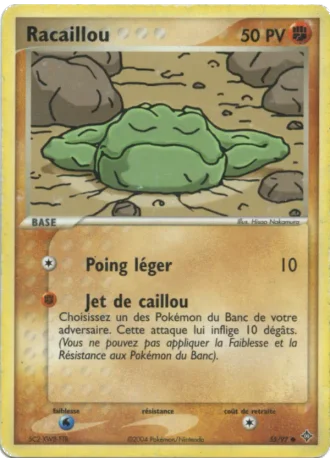 Racaillou #55/97 — EX Dragon