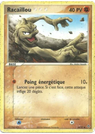Racaillou #56/97 — EX Dragon