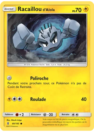 Racaillou d’Alola #40/145 — Gardiens Ascendants