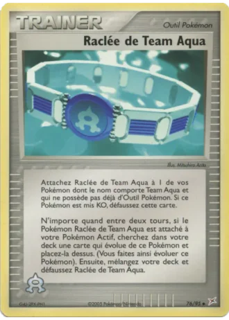 Raclée de Team Aqua #76/95 — EX Team Magma vs Team Aqua