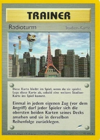 Radio Turm (1. Edition) #95/105 — Neo Destiny (1. Edition)