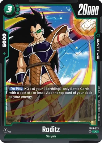 Raditz  FB03-073 — Raging Roar (FB03)