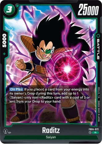 Raditz  FB04-072 — Ultra Limit (FB04)