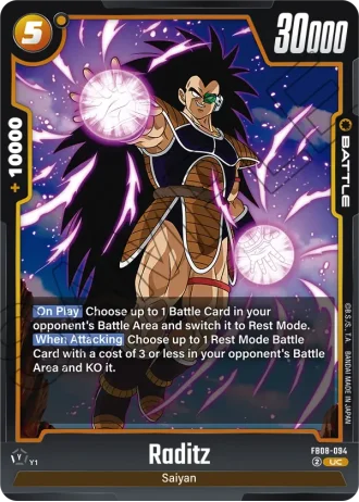 Raditz FB08-094 — Saiyan's Pride (FB08)