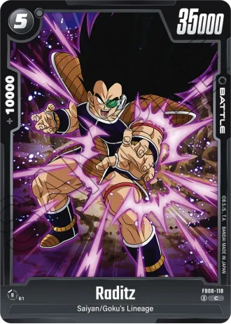 Raditz  FB08-118 — Saiyan's Pride (FB08)
