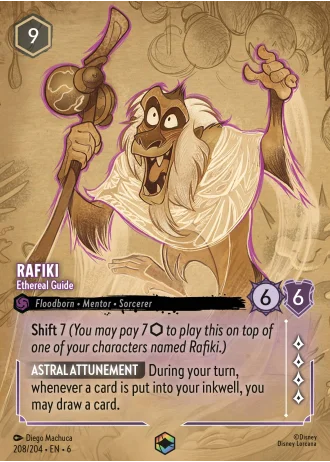 Rafiki - Ethereal Guide #208/204 — Azurite Sea