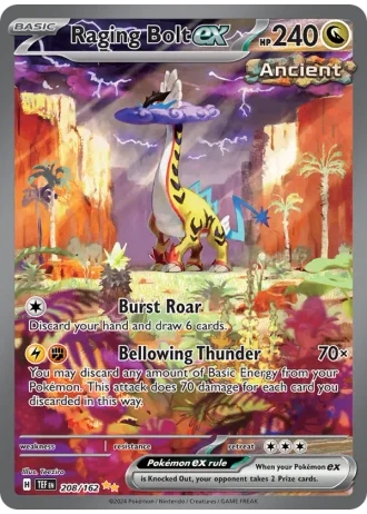 Raging Bolt ex #208 — Temporal Forces