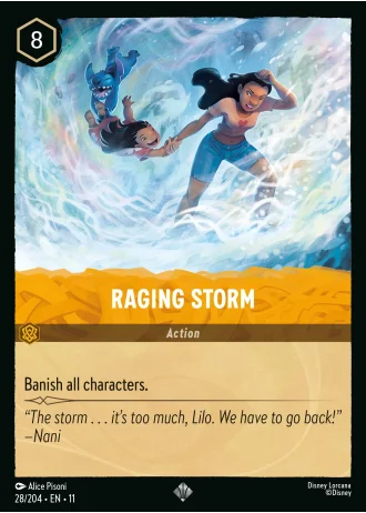 Raging Storm #28/204 — Winterspell