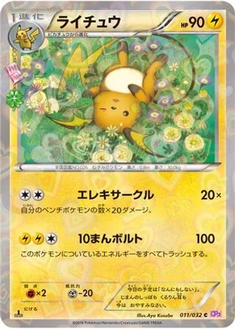 Raichu #11 — PokéKyun Collection