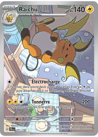 Raichu #211 — Évolutions à Paldea