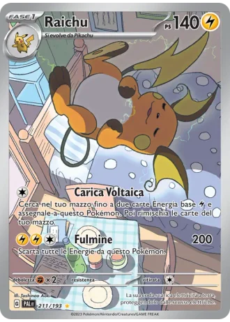 Raichu #211 — Evoluzioni a Paldea