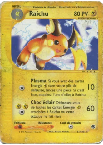 Raichu #61/165 — Expedition