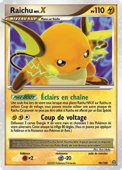 Raichu Niv.X #99 — Tempête