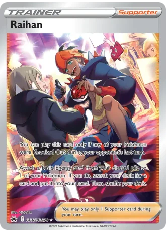 Raihan GG65/70 — Galarian Gallery (Crown Zenith)