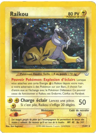 Raikou #13/64 — Neo Revelation