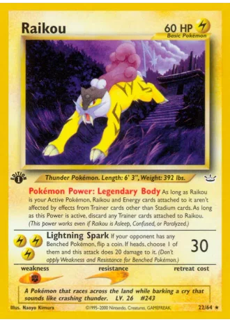Raikou #22/64 — Neo Revelation