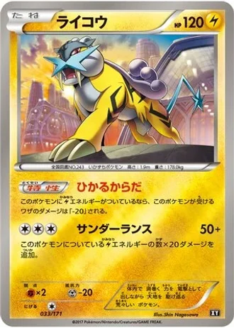 Raikou #33 — The Best of XY