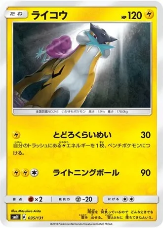 Raikou #35 — GX Starter Decks